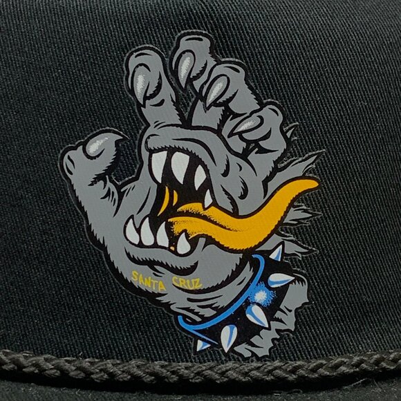 Santa Cruz  Black Trucker Hat NEW - Picture 4 of 9